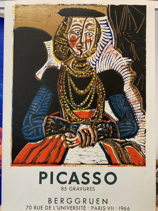 Picasso Berggruen Original Vintage Poster