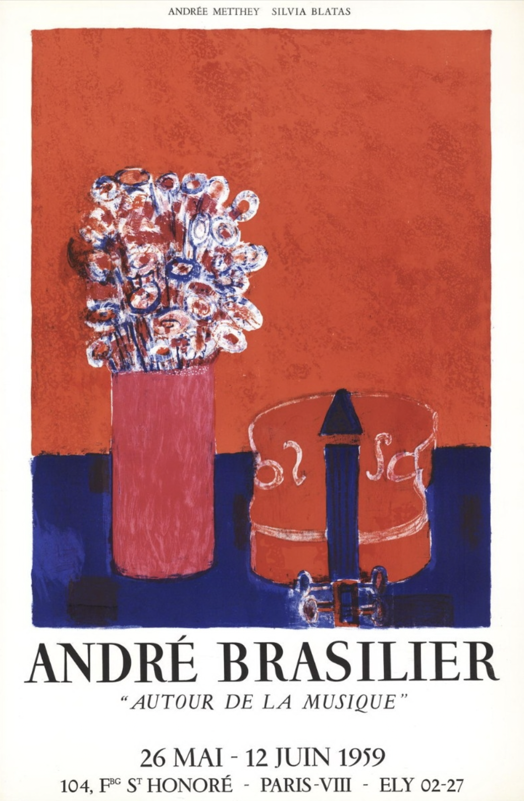 Andre Brasilier Galerie Rene Drouet