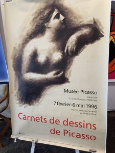 Picasso Carnets de dessins Original Vintage Poster
