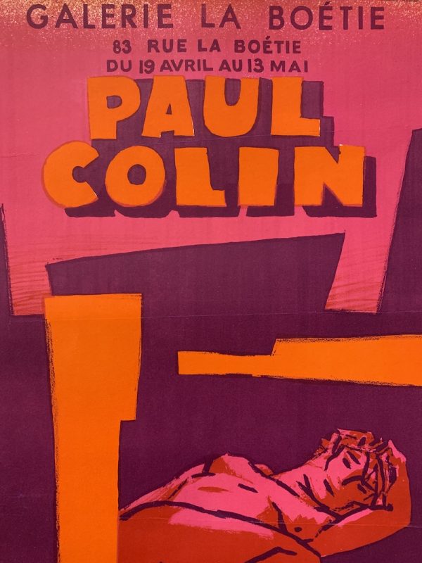 Paul Colin Galerie La Boetie Original Vintage Poster