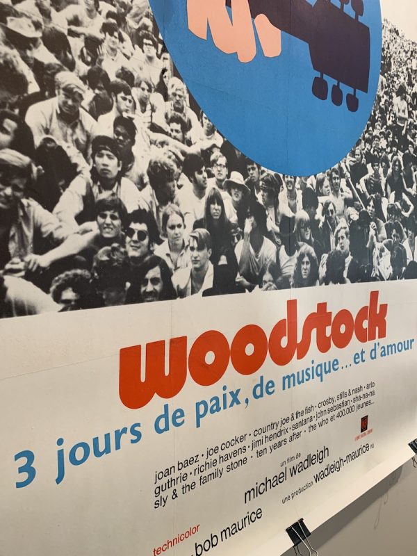 Woodstock 1970 film original vintage poster