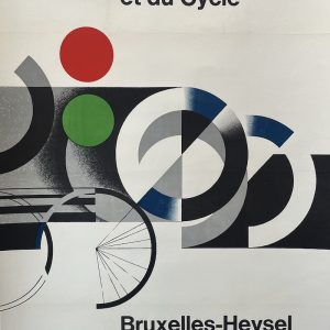 Salon de l'Automobile du Motocycle et du Cycle Original Vintage Poster