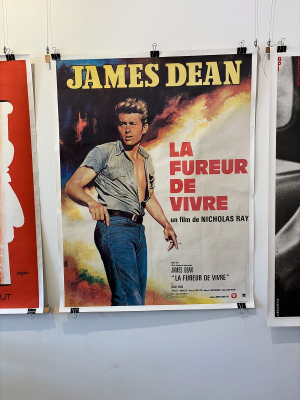 James Dean Rebel Without a Cause Original French Poster