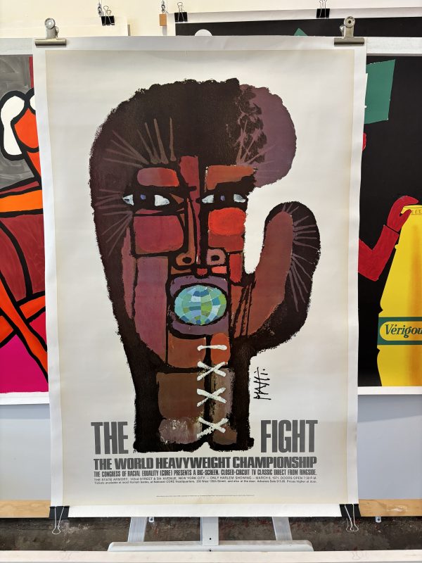 The Fight Original Vintage Poster