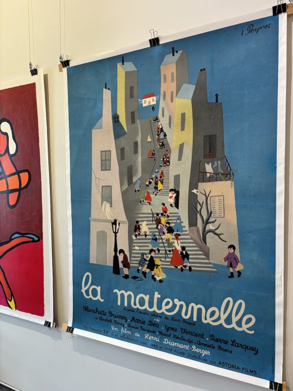 Peynet La Maternelle Original Vintage Poster