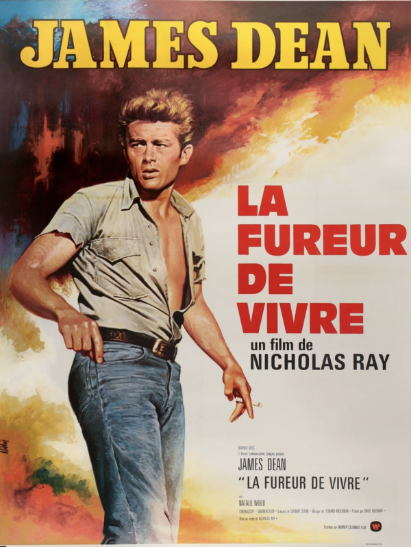 James Dean Rebel Without a Cause Original French Poster