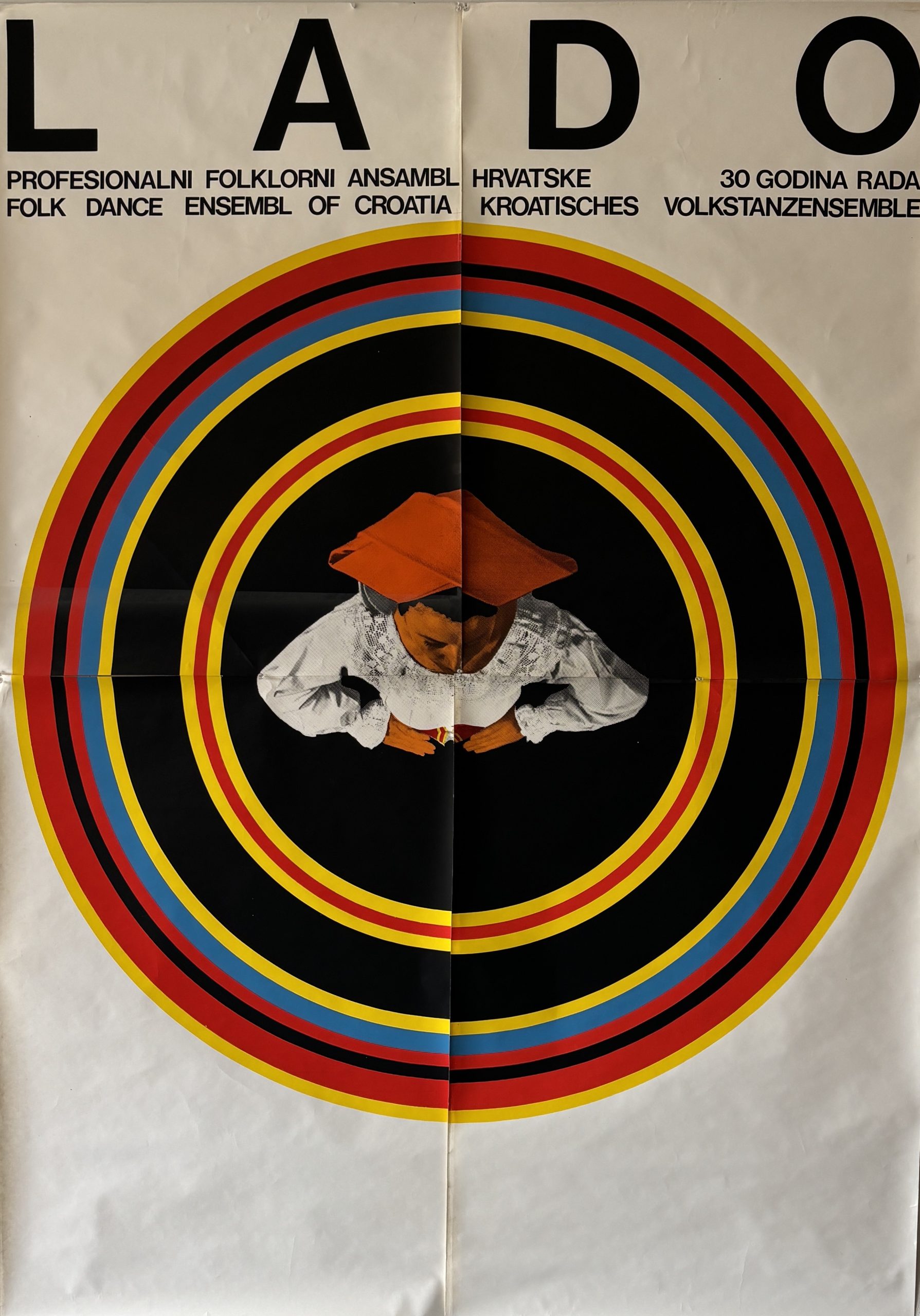 Boris Bucan LADO Original Vintage Poster