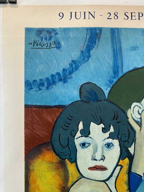 Picasso Musees de leningrad Original Vintage Poster PICASSO MUSEES DE LENINGRAD