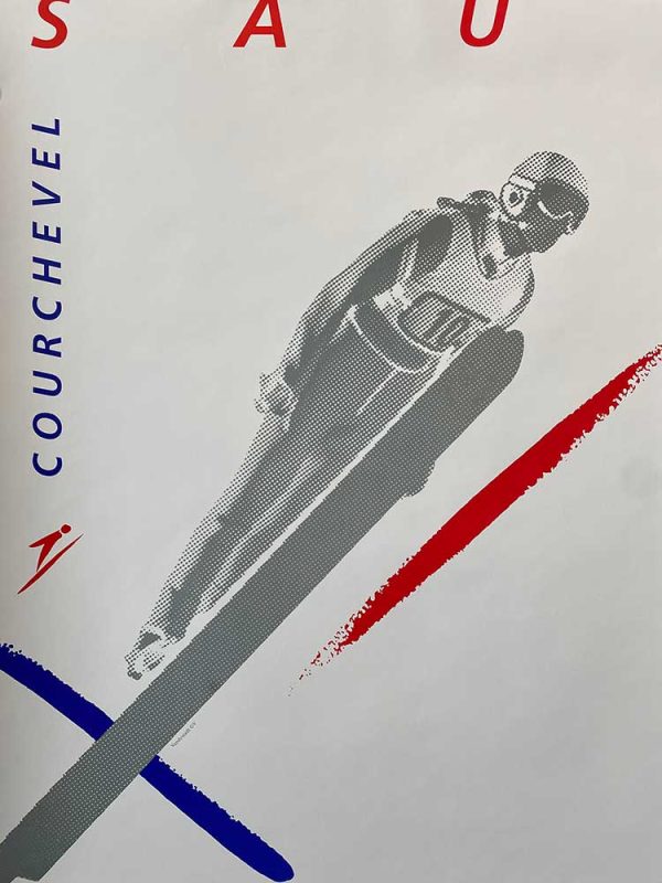 SAUT Winter Olympic Games Original Vintage Poster