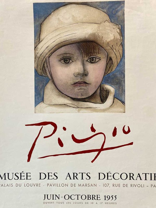 Picasso Musee des Arts Decoratifs Original Vintager Poster