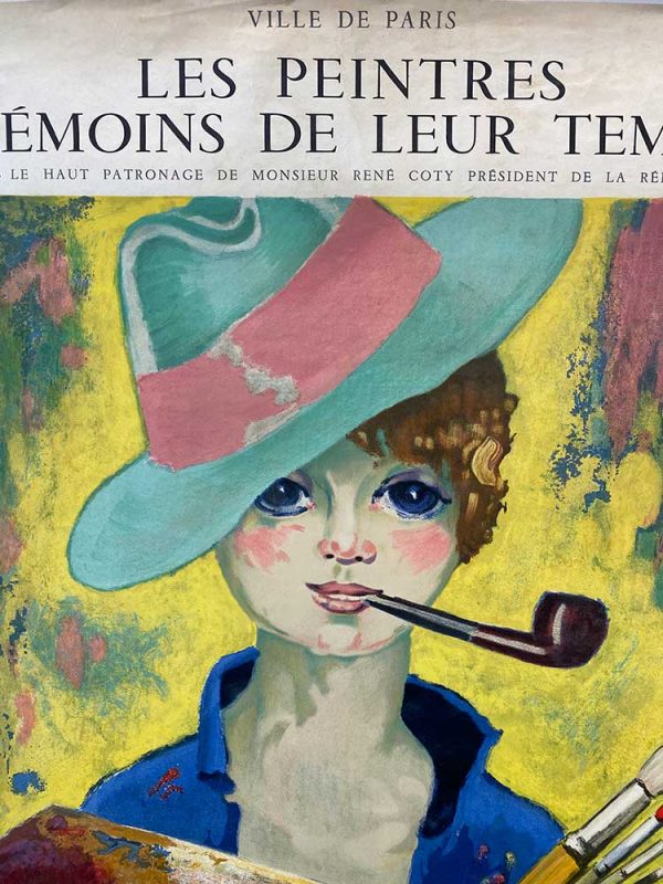 LES PEINTRES TEMOINS DE LEUR TEMPS Original Vintage Poster