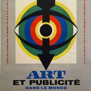 Art Et Pubicite Dans Le Monde Original Vintage Poster