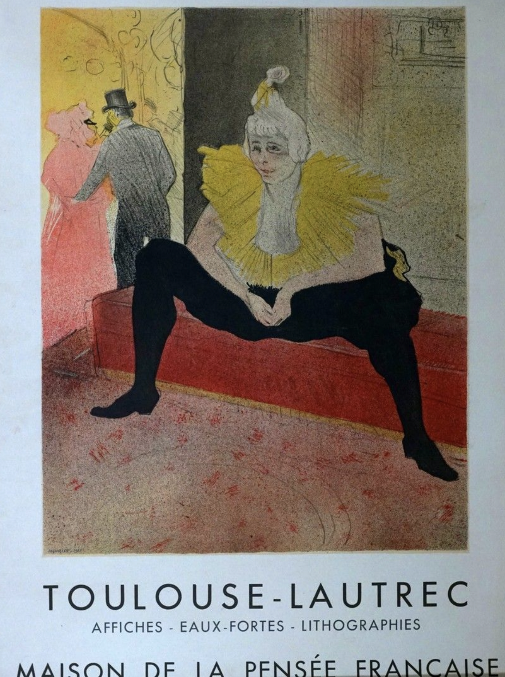 Toulouse-Lautrec Van Dongen Original Vintage Poster