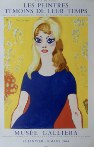 Kees van Dongen MUSÉE GALLIERA Original Vintage Poster
