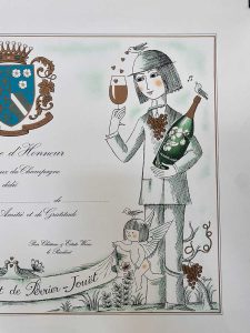 Peynet Diplome d'Honneur Original Vintage Poster