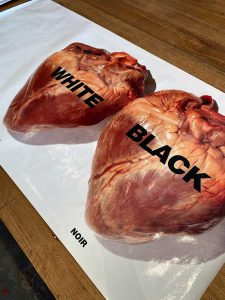 United Colors of Benetton Human Heart Original Vintage Poster
