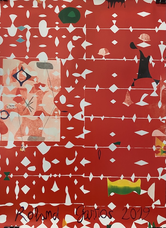 Roland Garros 2019 Original Vintage poster