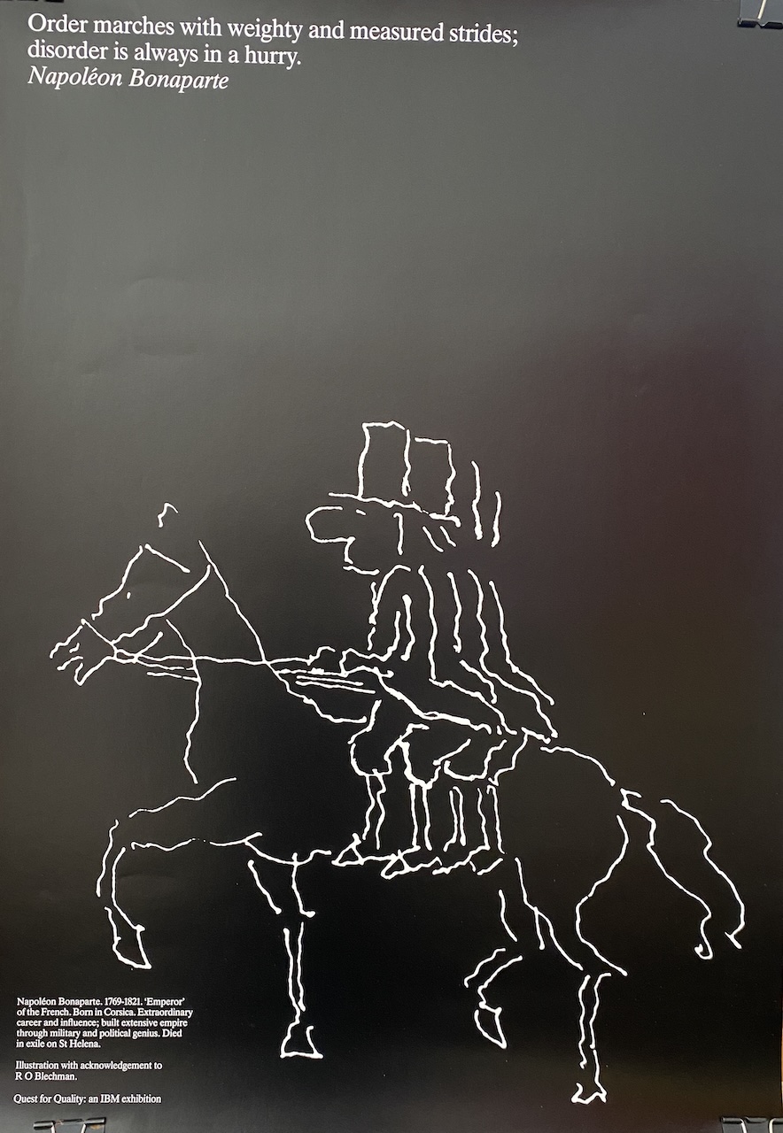 Napoleon Bonaparte Quest for Quality: an IBM exhibition
