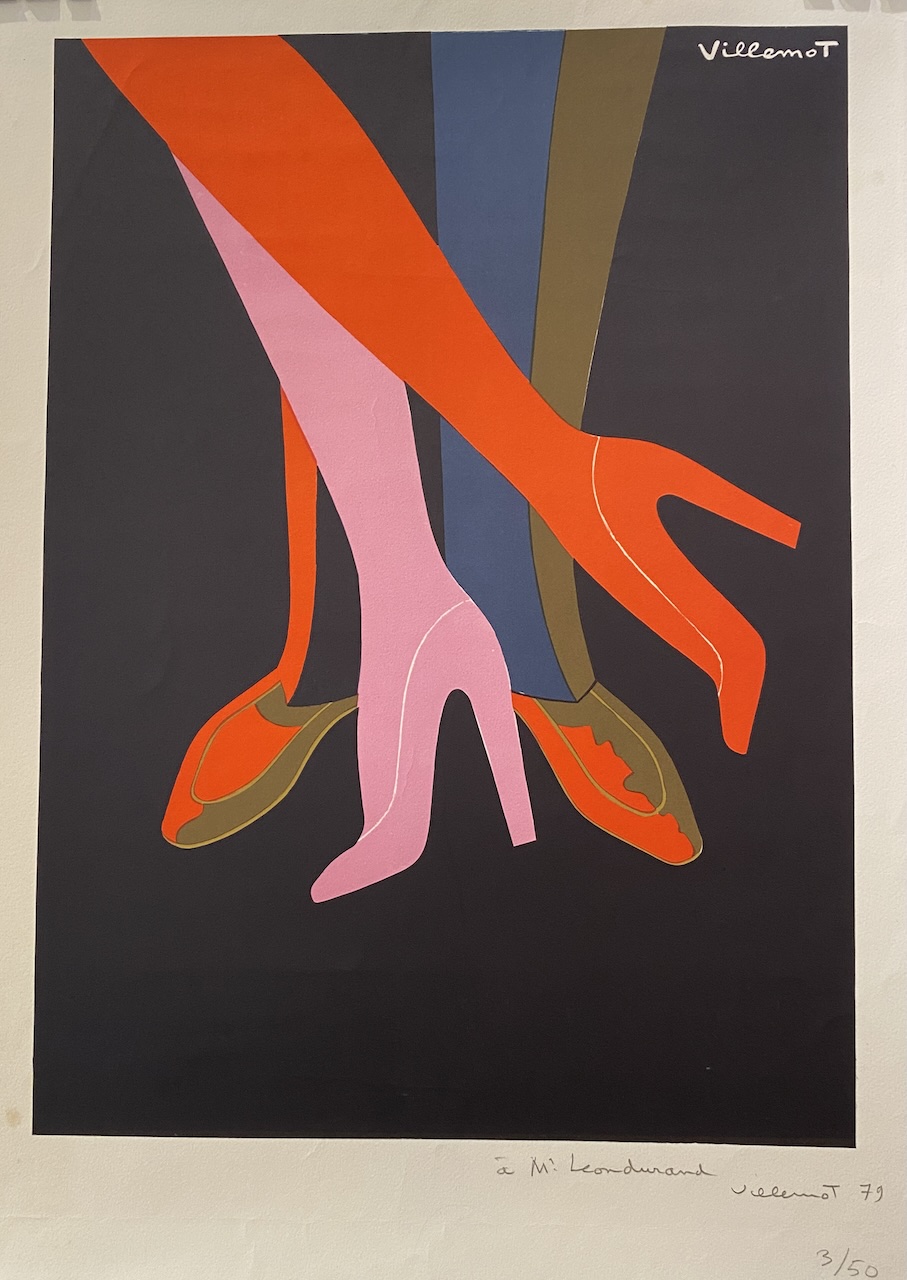 Bally Tango Signed Original Vintage Poster