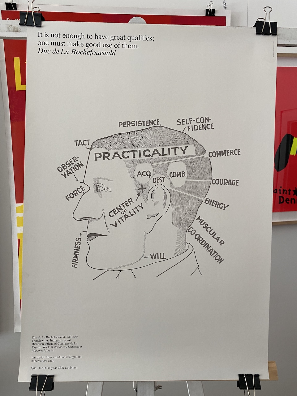 Rochefoucauld Quest for Quality: an IBM exhibition - Alan Fletcher