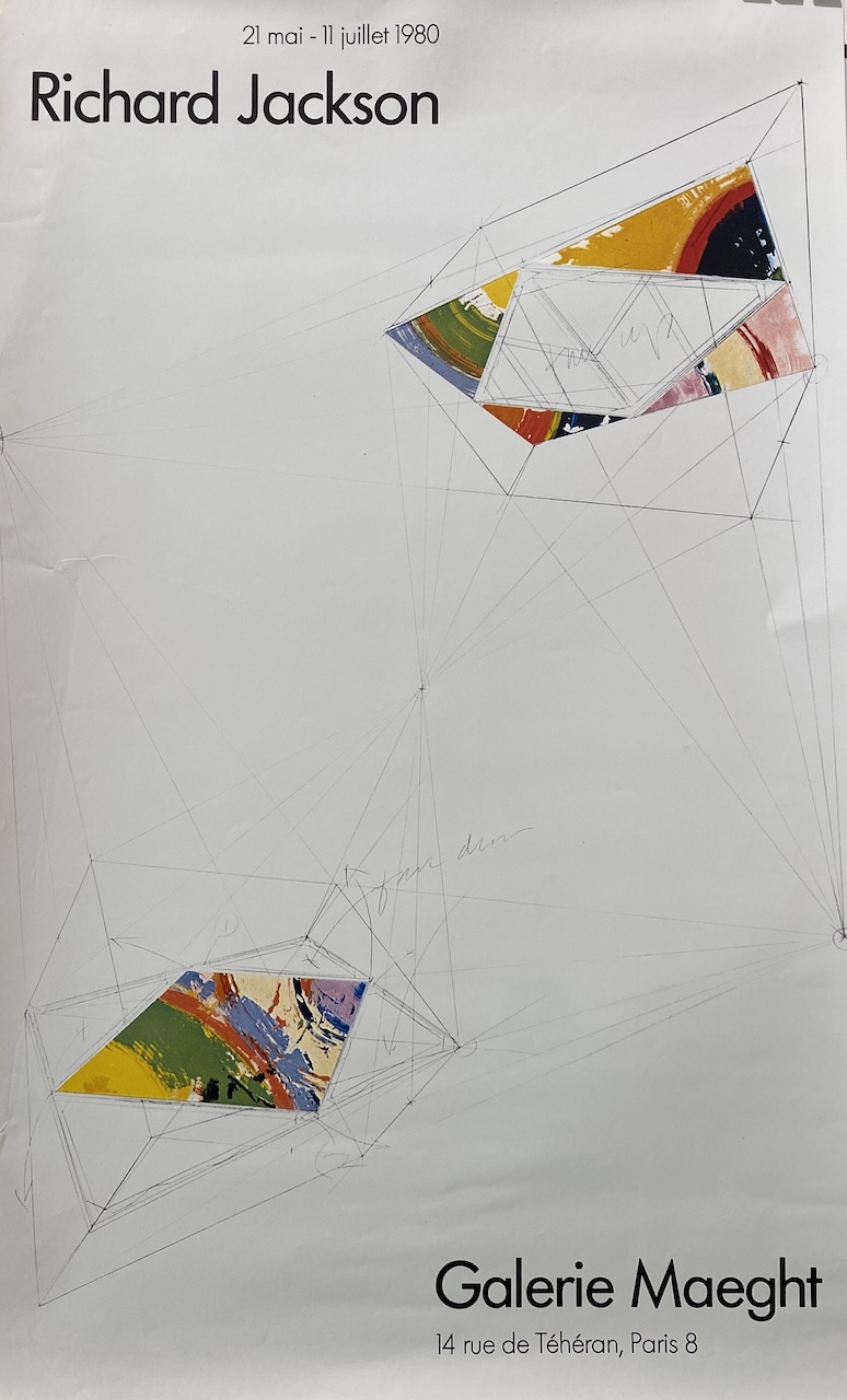 Richard Jackson Galerie Maeght Original Vintage Poster