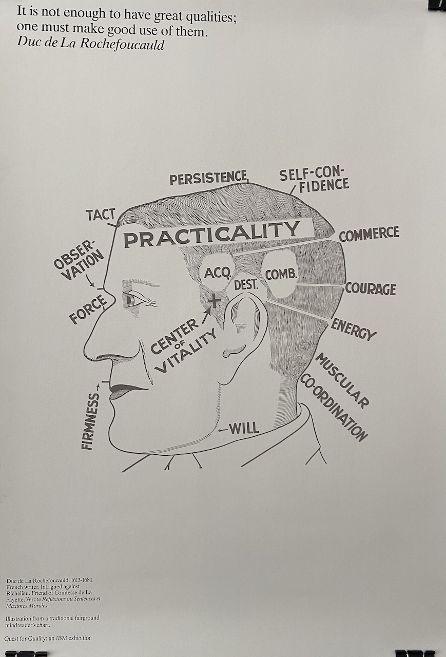 Rochefoucauld Quest for Quality: an IBM exhibition - Alan Fletcher