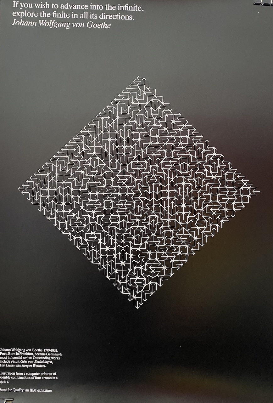 Johann Wolfgang von Goethe Quest for Quality: an IBM exhibition - Alan Fletcher