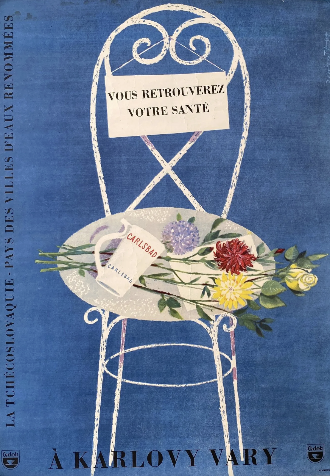 Karlovy Vary Original Vintage Poster