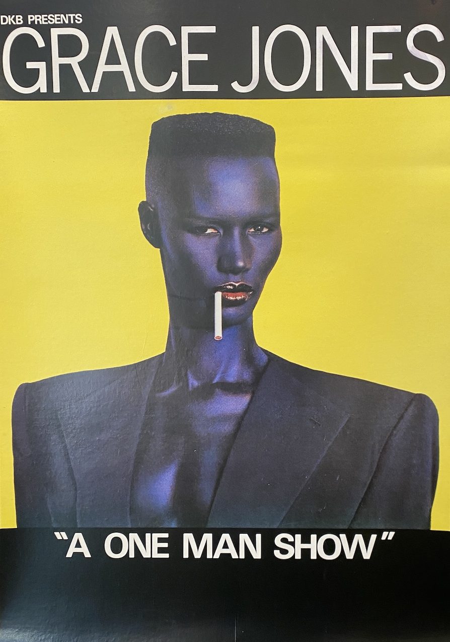 Grace Jones One Man Show Original Vintage POster