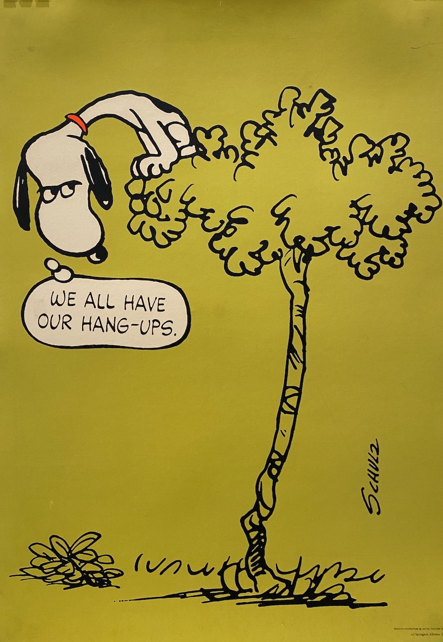 Snoopy We All Have Our Hang-Ups (Yellow)