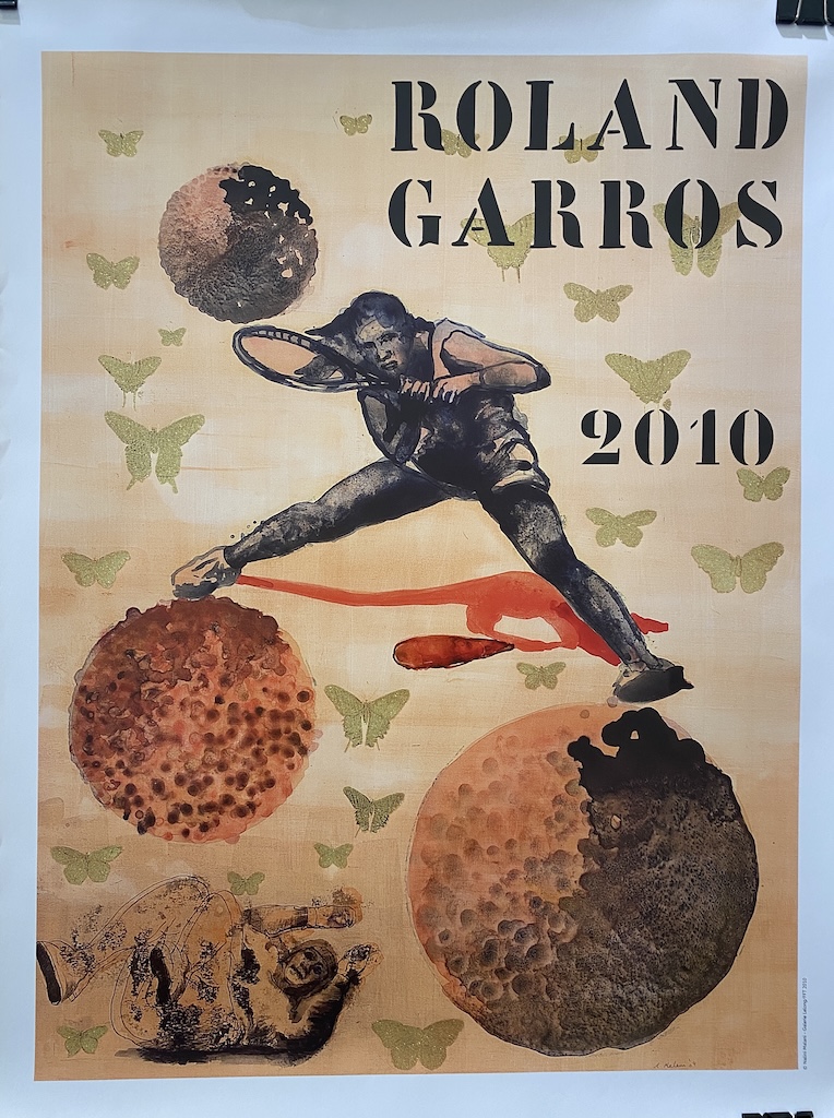 Roland Garros 2010 Original Vintage Poster