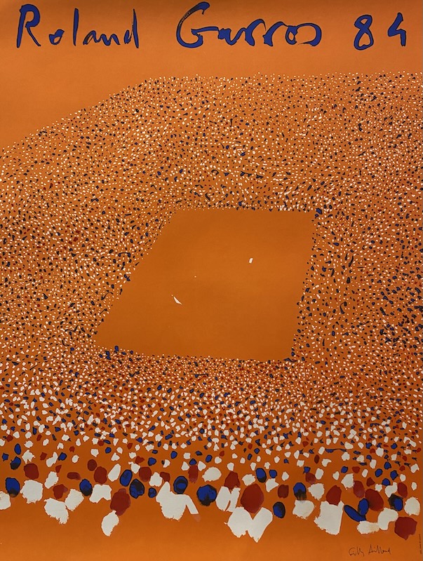 Roland Garros 1984 Original Vintage Poster