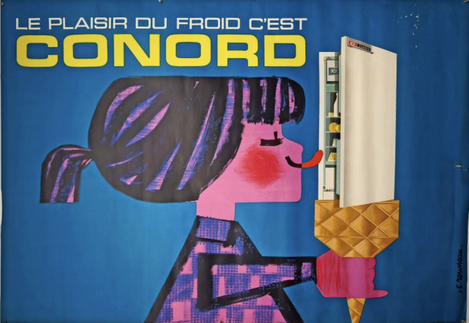 Conord Original Vintage Poster
