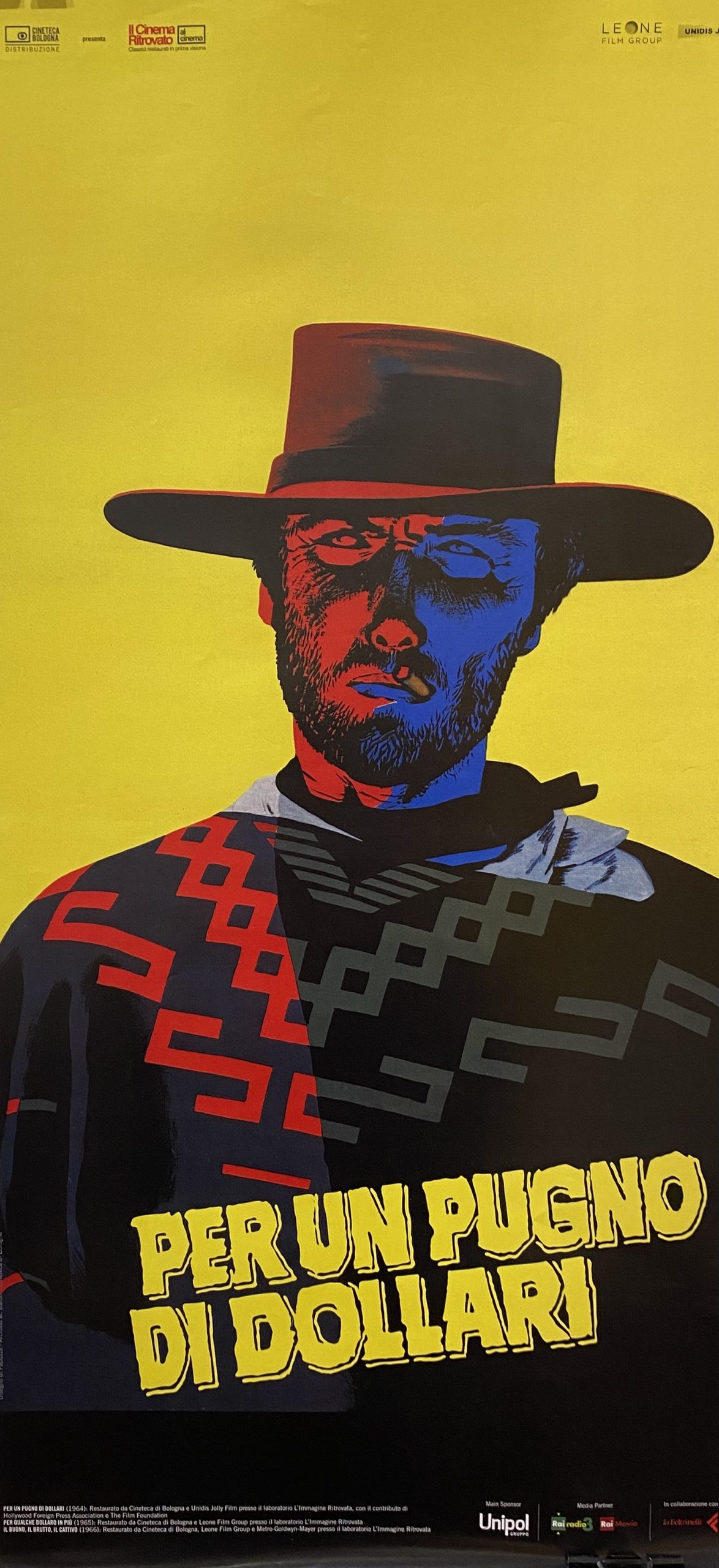 ''A Fistful of Dollars' Clint Eastwood Original Poster