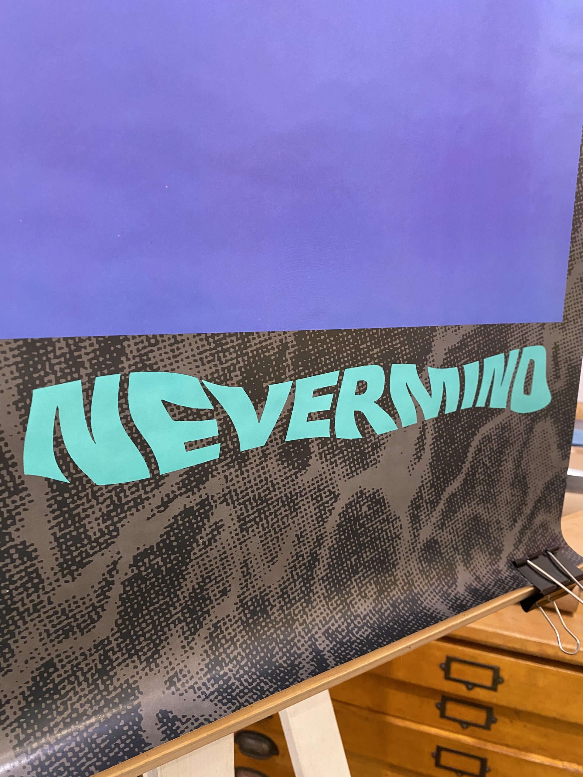 Nirvana Nevermind Original Vintage Poster