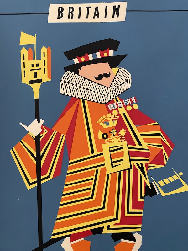 Britain Qantas (Royalty) Original Vintage Poster