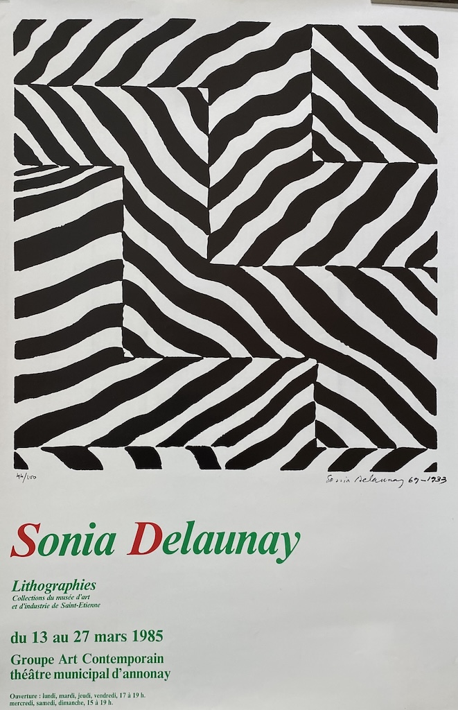 SONIA DELAUNAY - LITHOGRAPHS Original Vintage Poster
