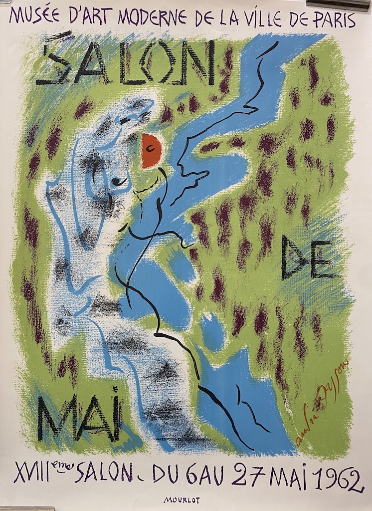 André MASSON “SALON DE MAI" Original Vintage Poster