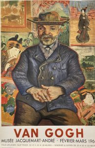 VAN GOGH JACQUEMART-ANDRÉ MUSEUM Original Vintage poster