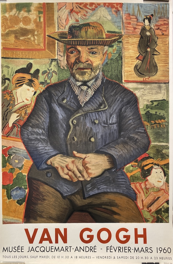 VAN GOGH JACQUEMART-ANDRÉ MUSEUM Original Vintage poster