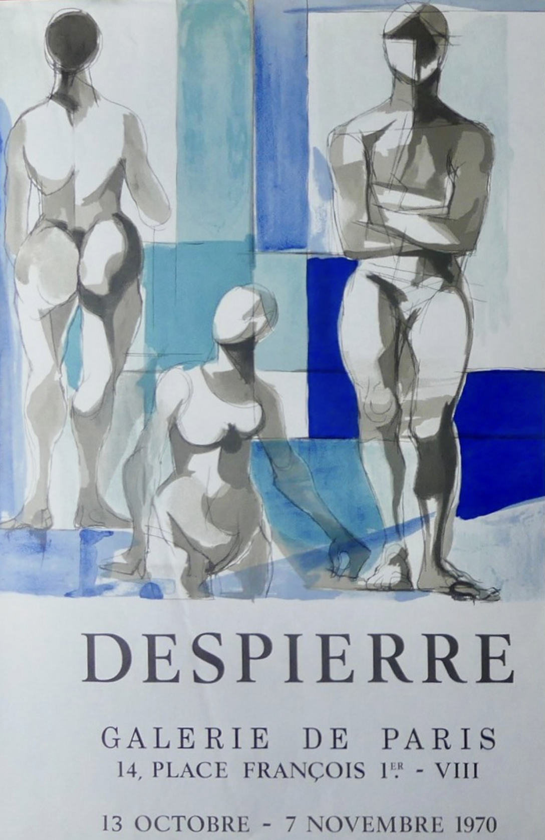 GALERIE DE PARIS “DESPIERRE" Original Vintage poster