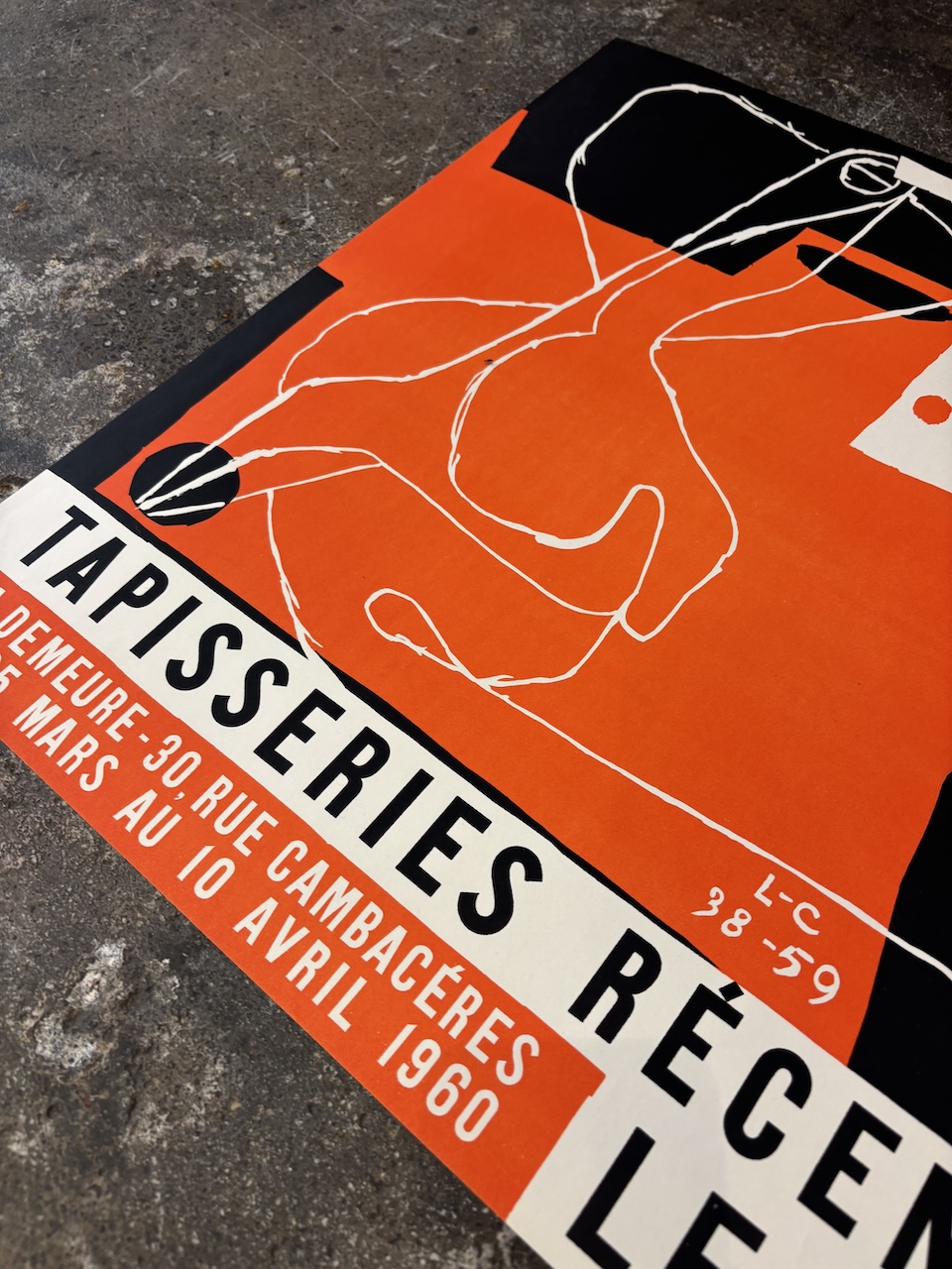 LE CORBUSIER 1960 - La Demeure Tapisseries récentes - Image 4