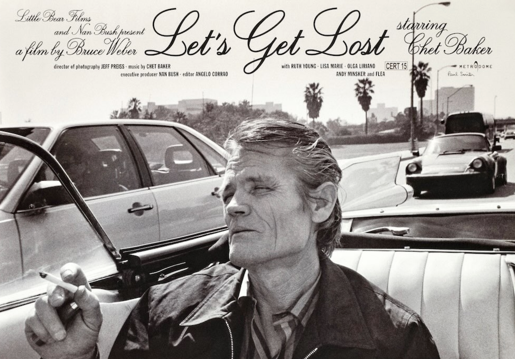 Chet Baker 'Let's Get Lost' Medium Original Vintage Poster