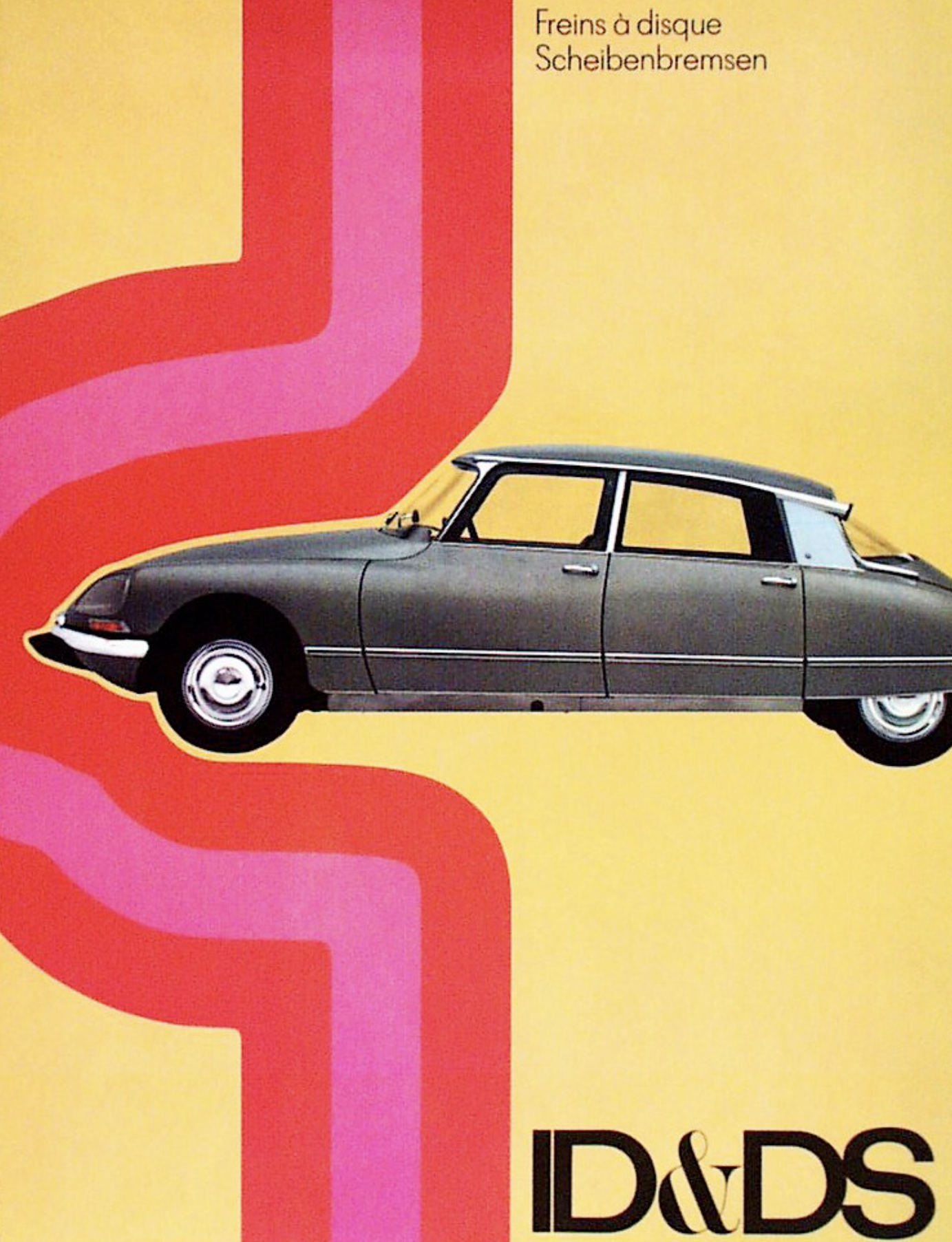 Citroën ID & DS Original Vintage Poster