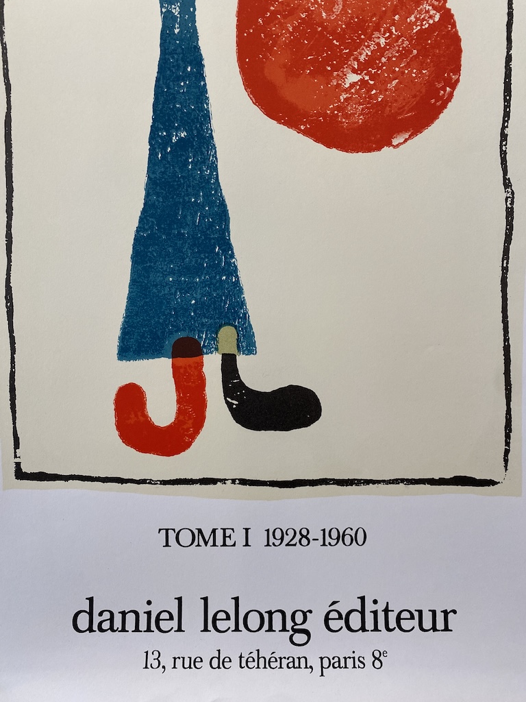 Miro Graveur Original Vintage Poster