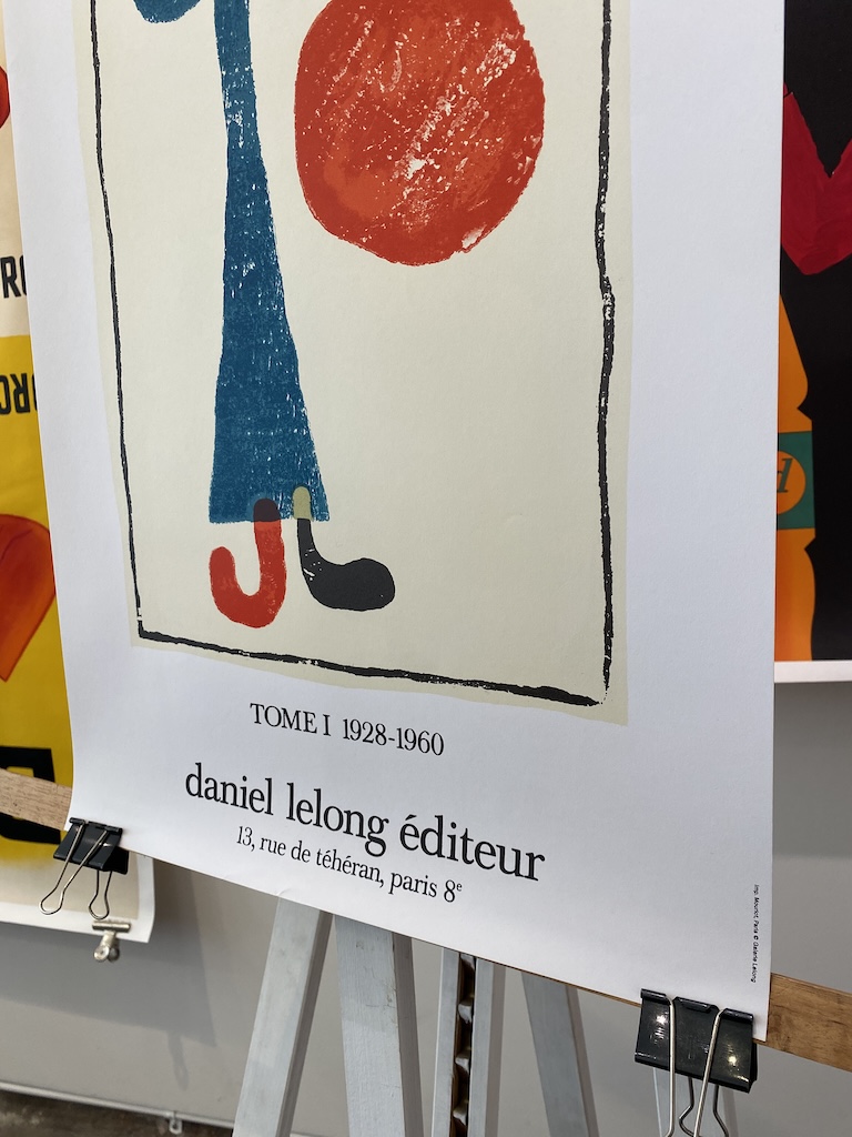 Miro Graveur Original Vintage Poster