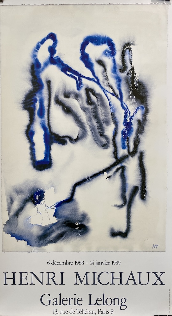 Henri Michaux Original Vintage Poster