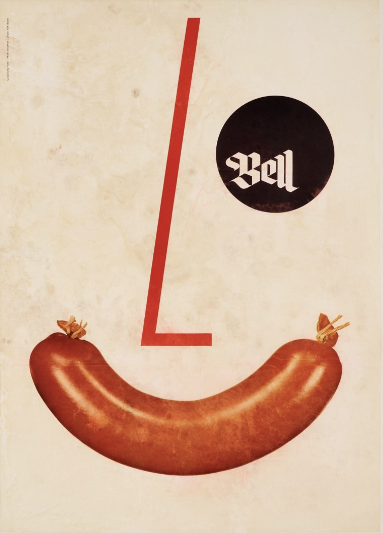Bell Original Vintage Poster